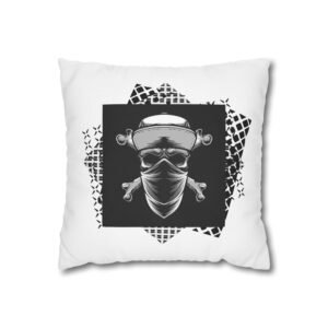 Gangster Square Poly Canvas Pillowcase