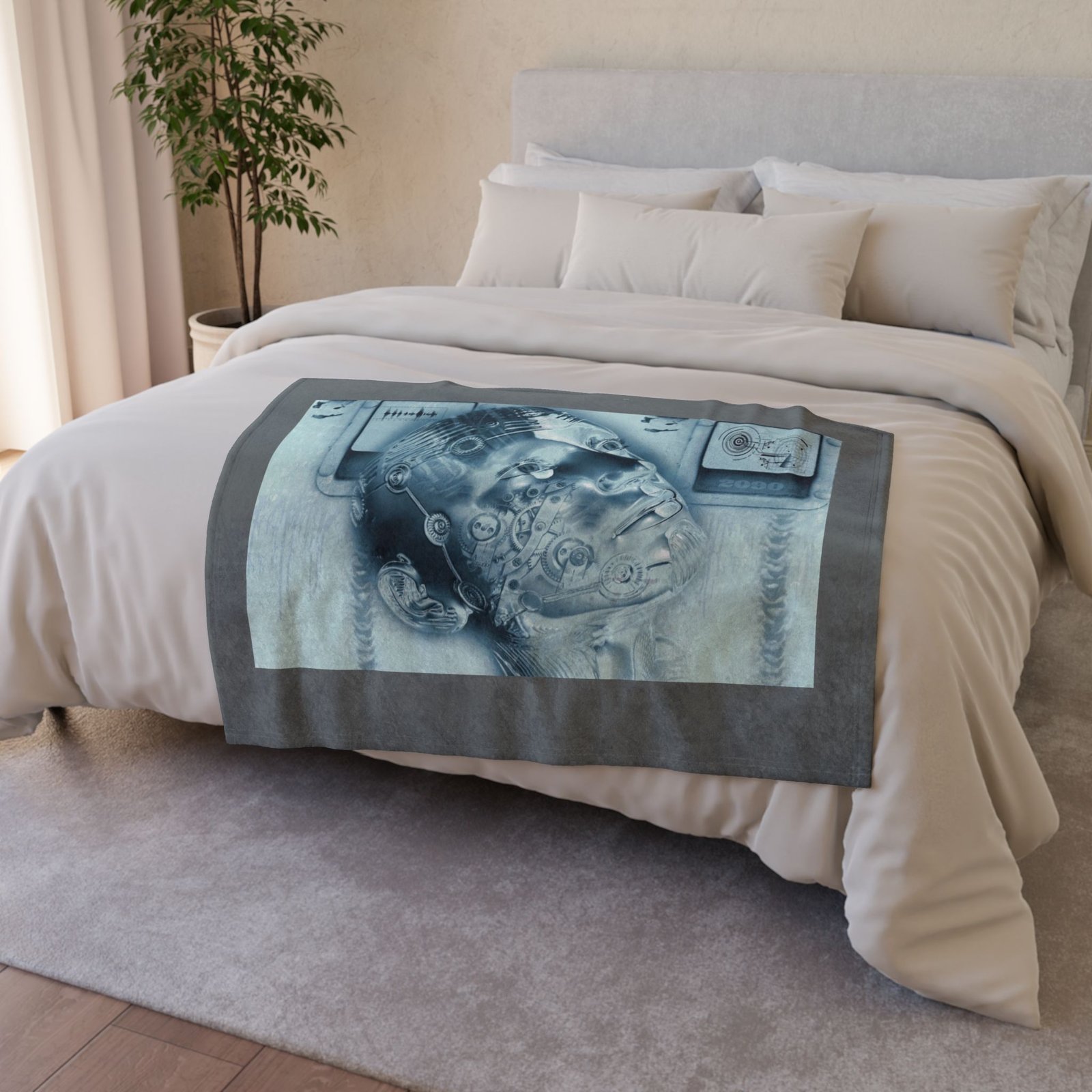 Sci fi Soft Polyester Blanket - Image 4