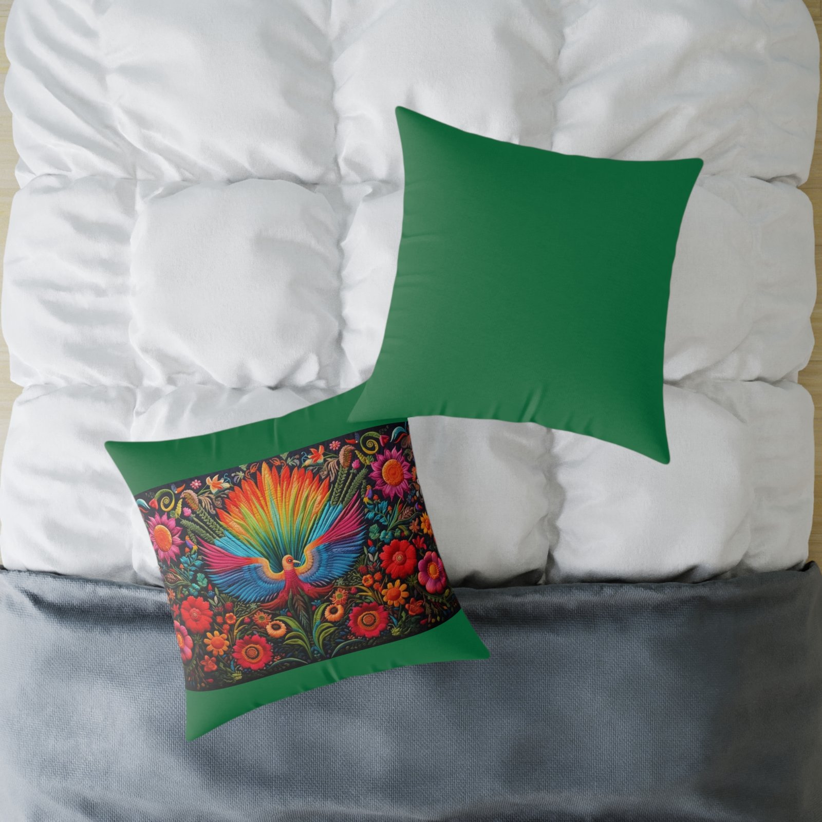 Mexico Square Poly Canvas Pillow - Image 16