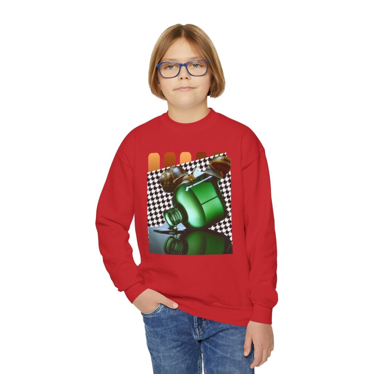 Another Level Brand Youth Crewneck Sweatshirt - Image 21
