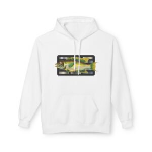 Fishing Adventure Water Sport Fleece Hoodie | Perfect Gift for Anglers, Outdoor Enthusiasts, Fishing Trips, Birthdays, and Summer