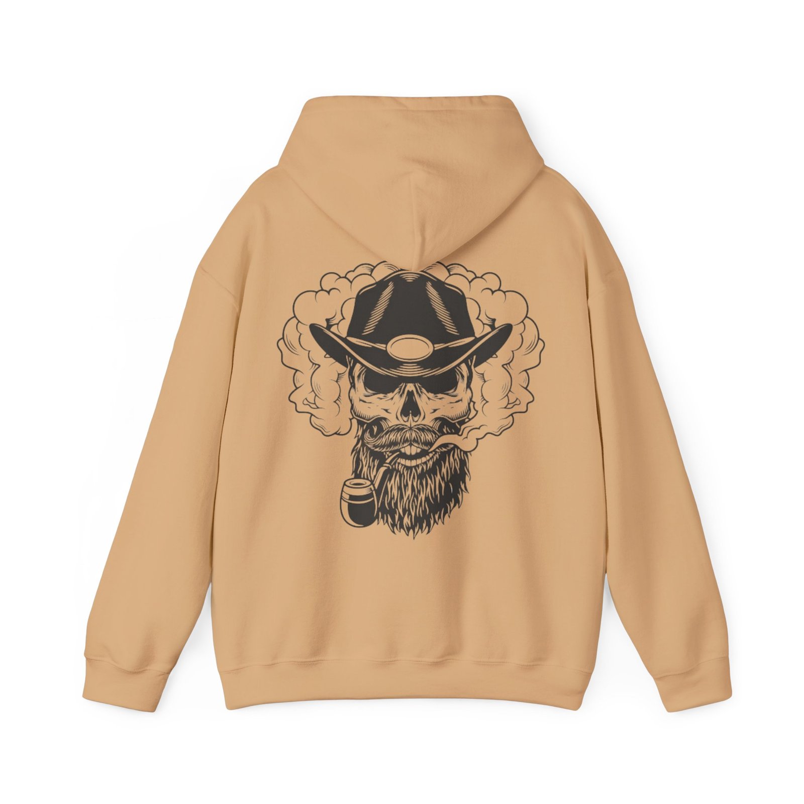 Gangster Skull Tattoo Hooded Sweatshirt. Unisex Heavy Blend™ Hooded Sweatshirt - Image 18