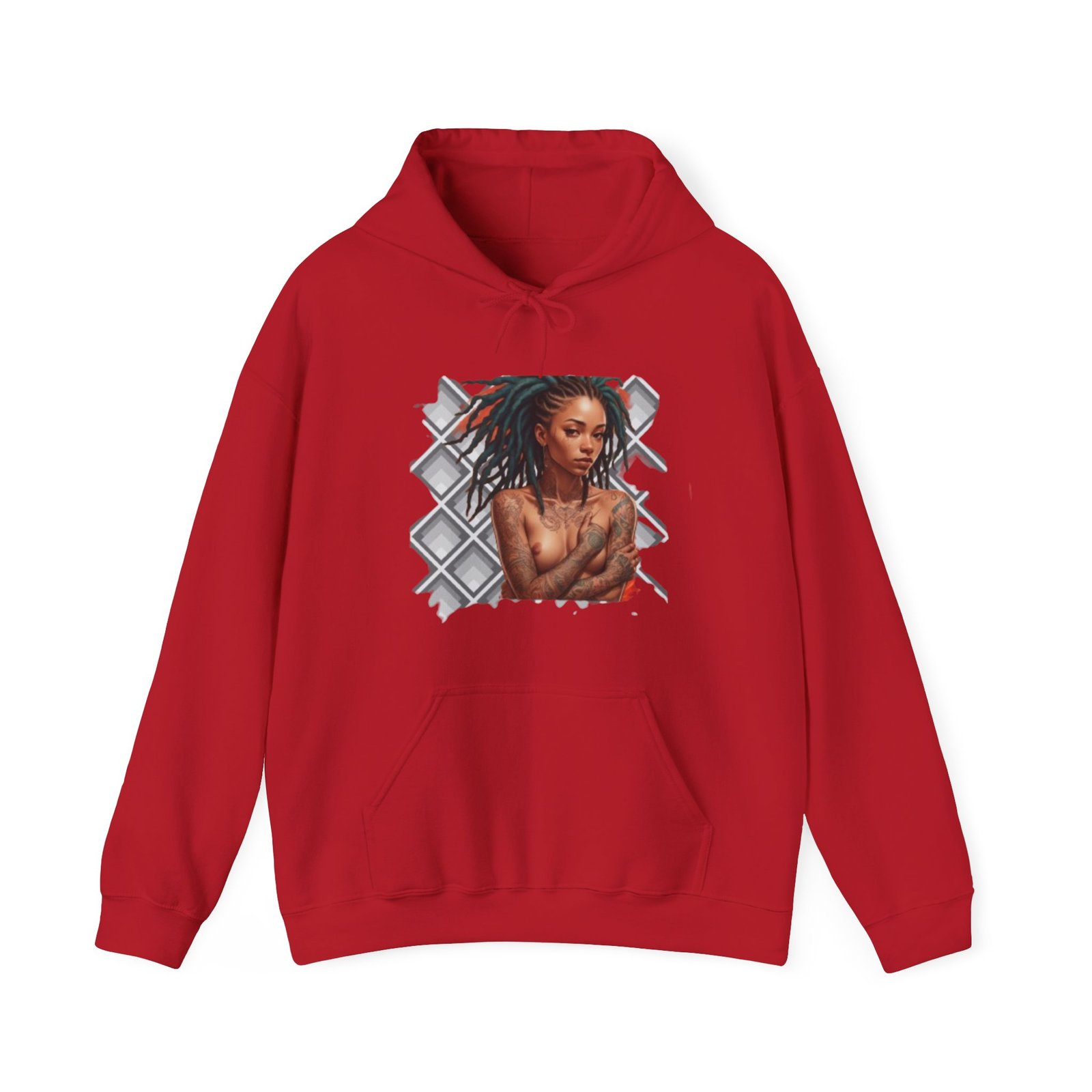Dreadlocks Unisex Heavy Blend™ Hooded Sweatshirt - Image 61