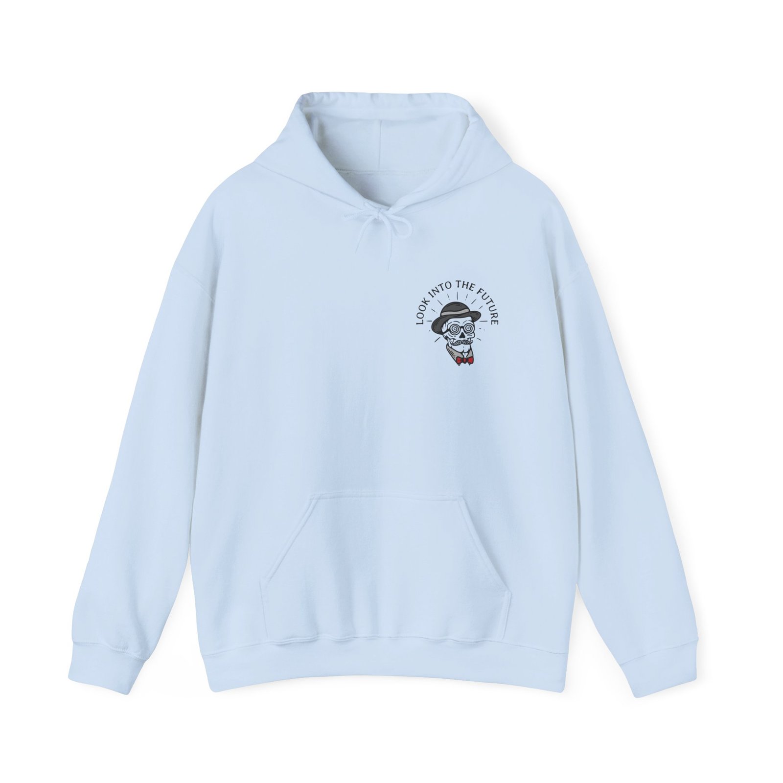 Gangster Skull Tattoo Hooded Sweatshirt. Unisex Heavy Blend™ Hooded Sweatshirt - Image 41