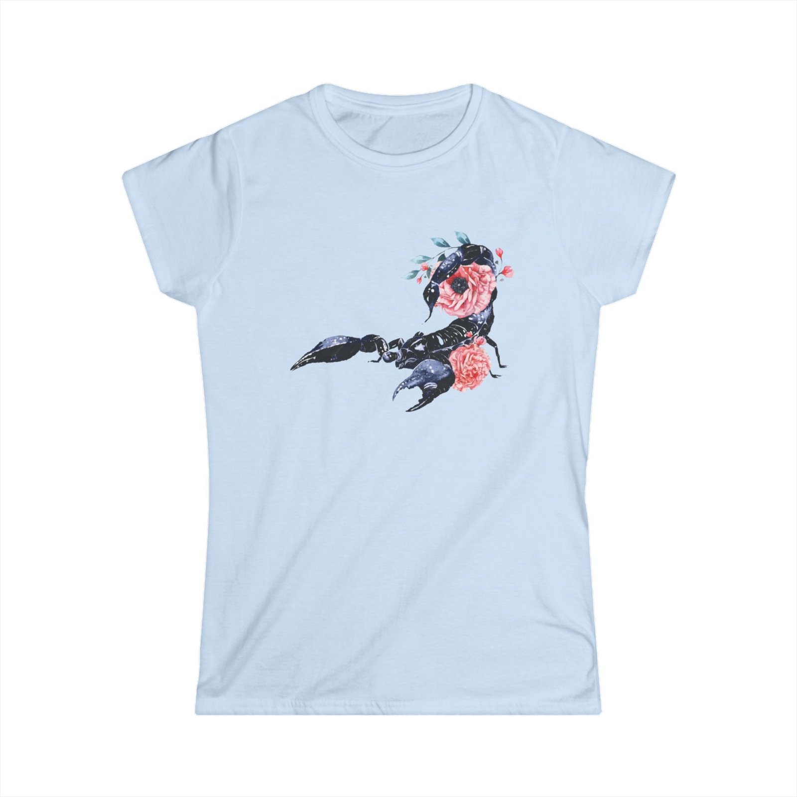Scorpion Tattoo Soft style Tee - Image 13