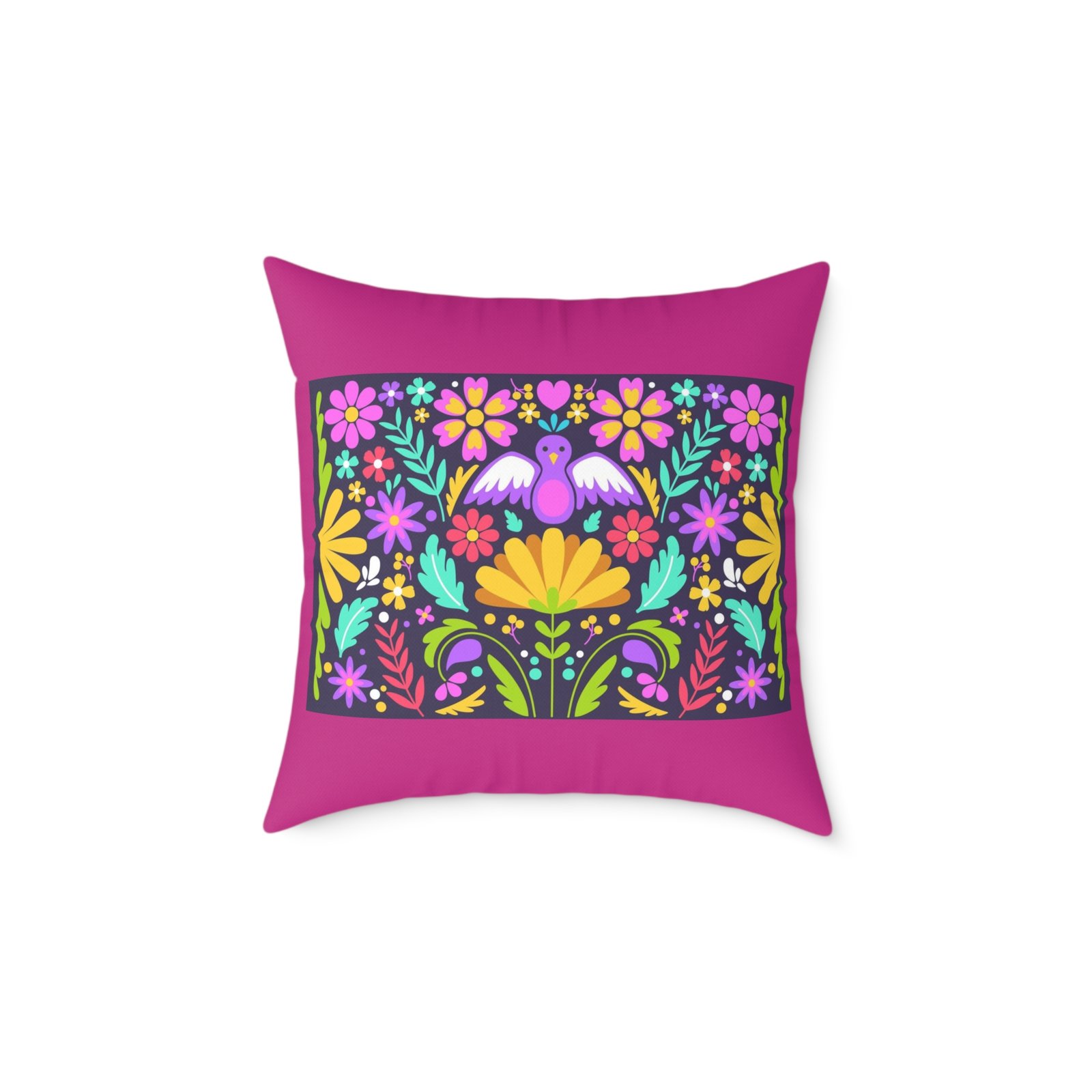 Mexico Square Poly Canvas Pillow - Image 9