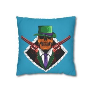 Gangster Square Poly Canvas Pillowcase