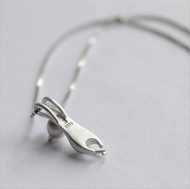 Short Wild Clavicle Chain Cat Pendant Necklace For Women Girls Cute Fashion Simple Gifts Fashion Jewelry - Image 7