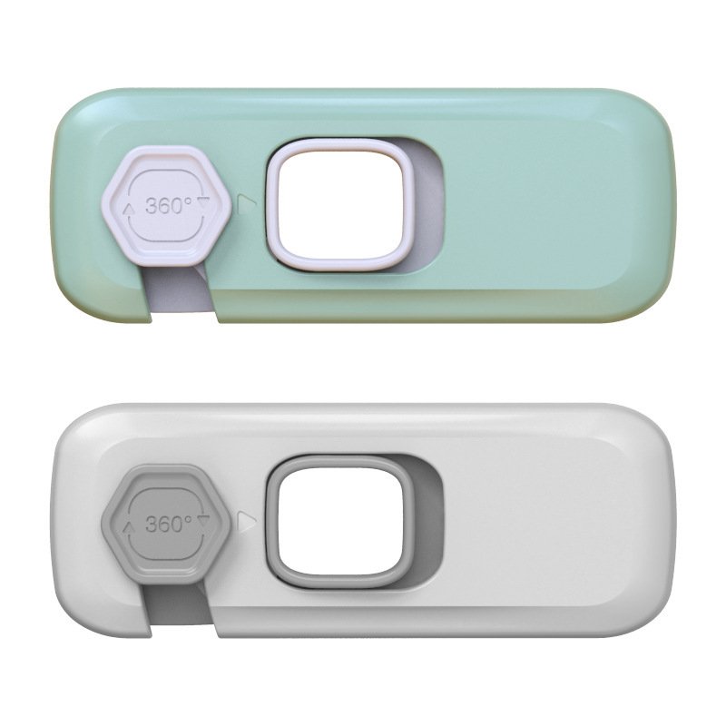Home Refrigerator Lock Fridge Freezer Door Catch Lock Toddler Kids Child Cabinet Safety Lock For Baby Safety Child Lock - Image 8