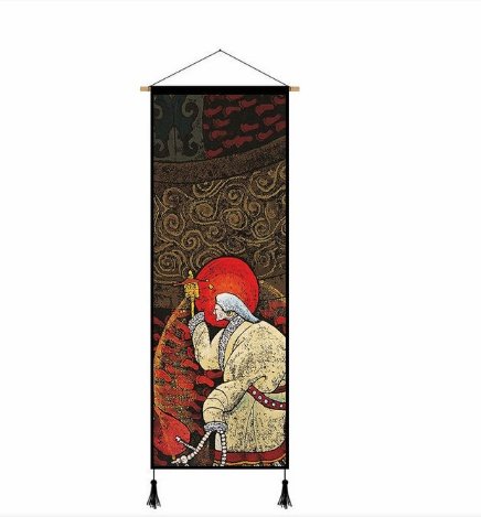 Chinese Tibetan Culture Canvas Poster Wall Art Painting - Image 2