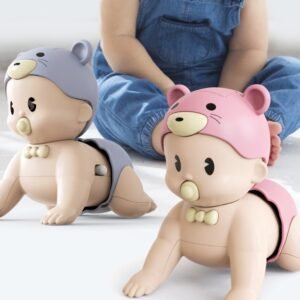 Baby Crawl Toy Cute Boy Girl Music Walking Child Puzzle Electric Toddlers Learn To Climb Bebe Early Education Toys