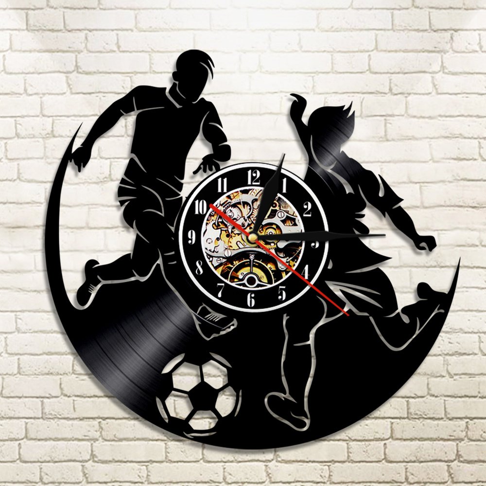 Basketball Football Record Wall Clock - Image 2
