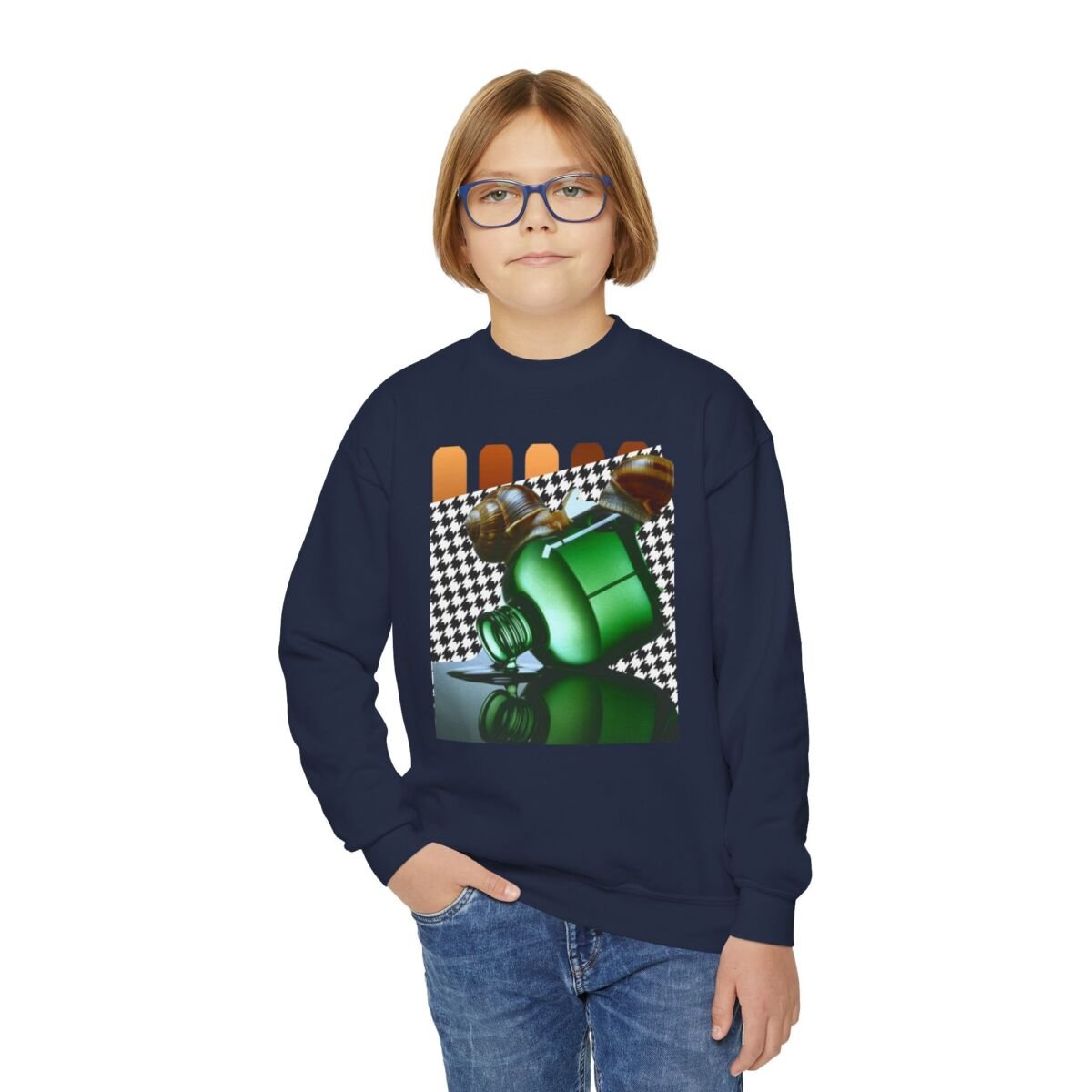 Another Level Brand Youth Crewneck Sweatshirt - Image 11