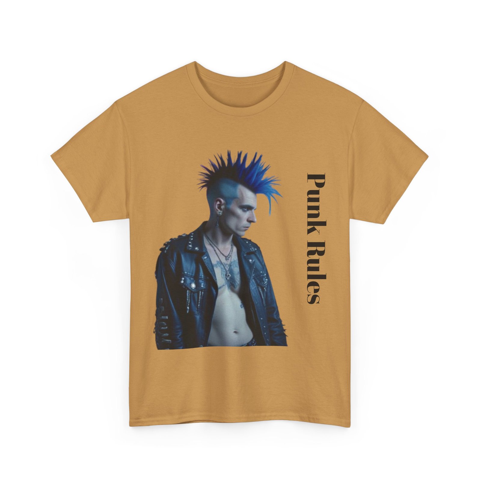 Punk Mother Daughter Father Son Grandparents Grandkids Matching Unisex Heavy Cotton Tee - Image 27