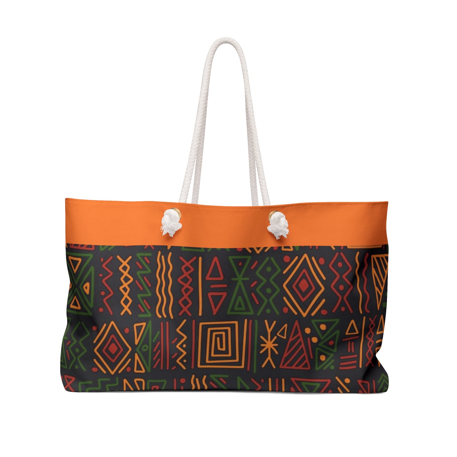 Jamaica Rasta Reggae Pattern Stylish Women Weekender Bag