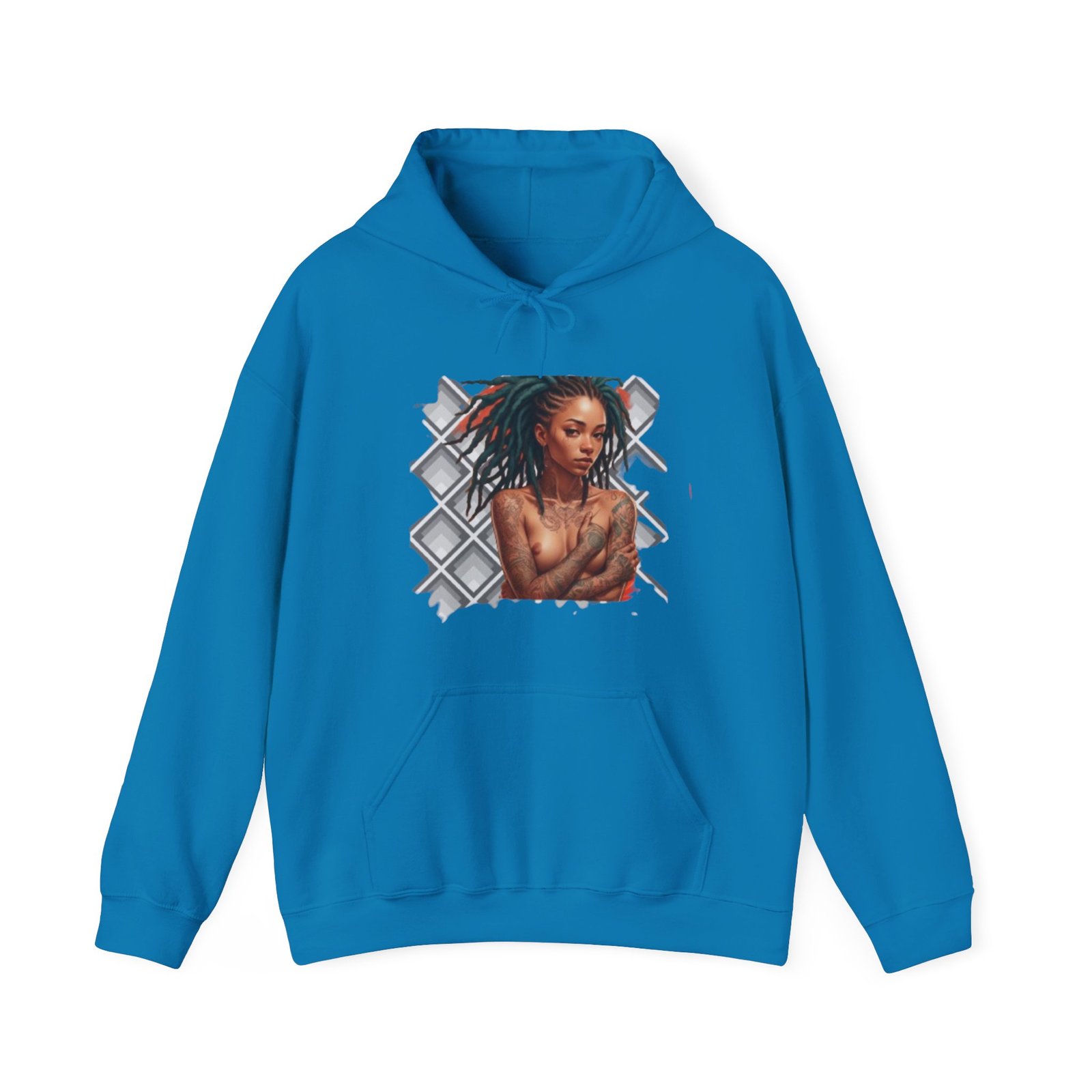 Dreadlocks Unisex Heavy Blend™ Hooded Sweatshirt - Image 53