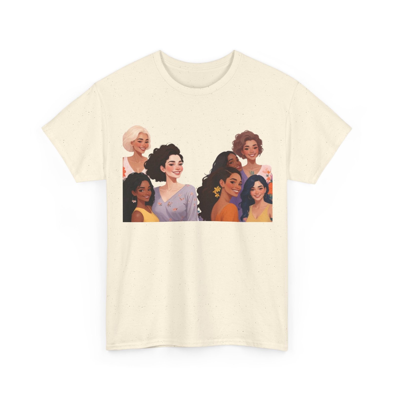 Friendly Unisex Heavy Cotton Tee - Image 31
