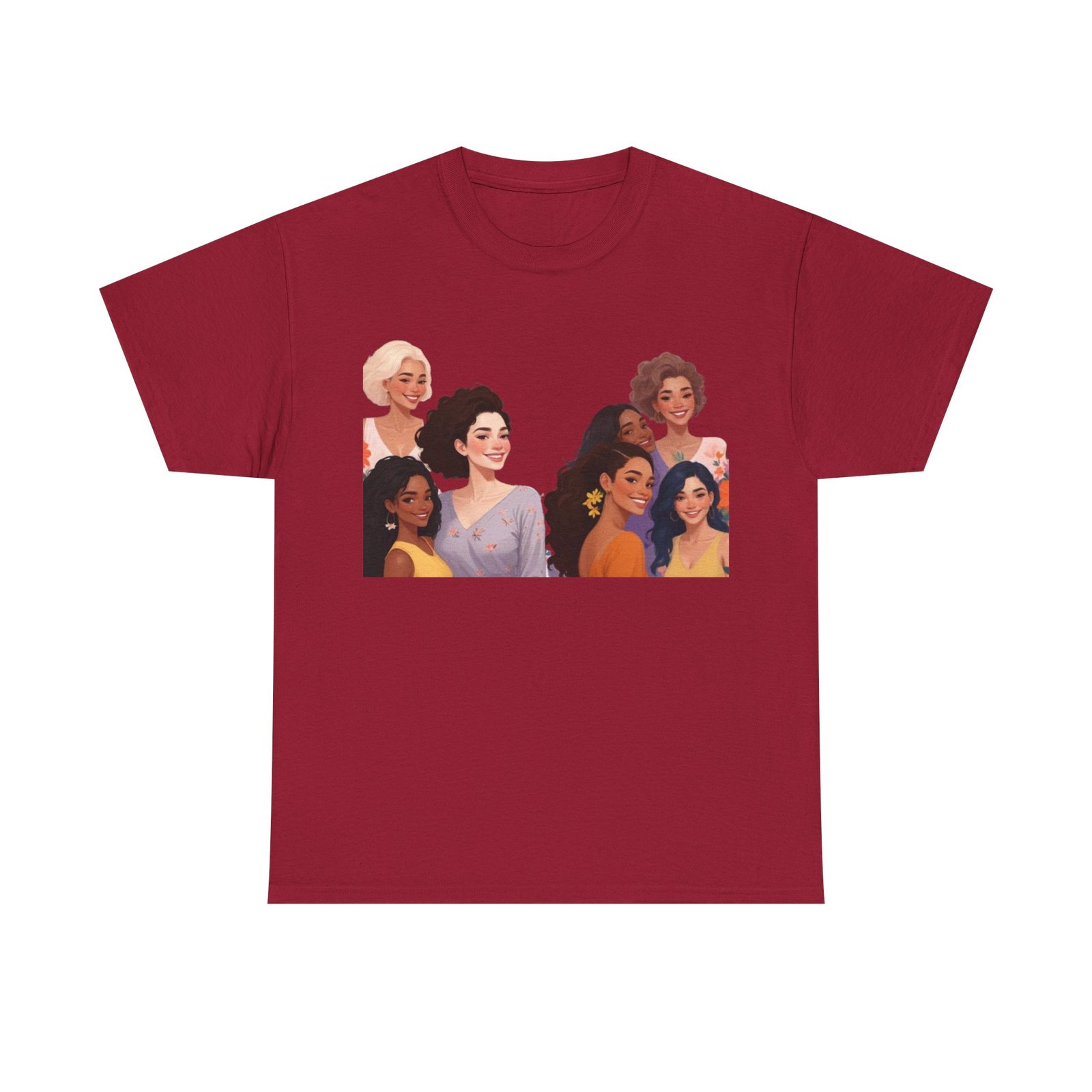 Friendly Unisex Heavy Cotton Tee - Image 65