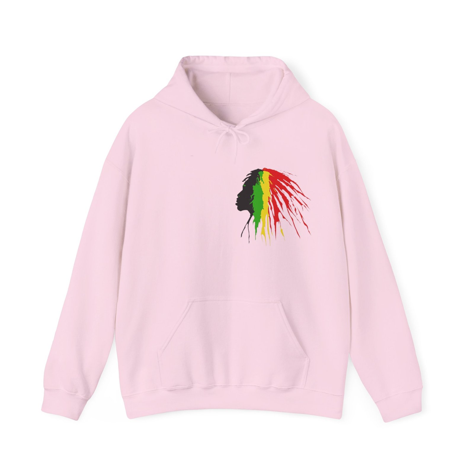 Quote Rasta Reggae Jamaica Hoodie Unisex Heavy Blend™ Hooded Sweatshirt 08 - Image 61