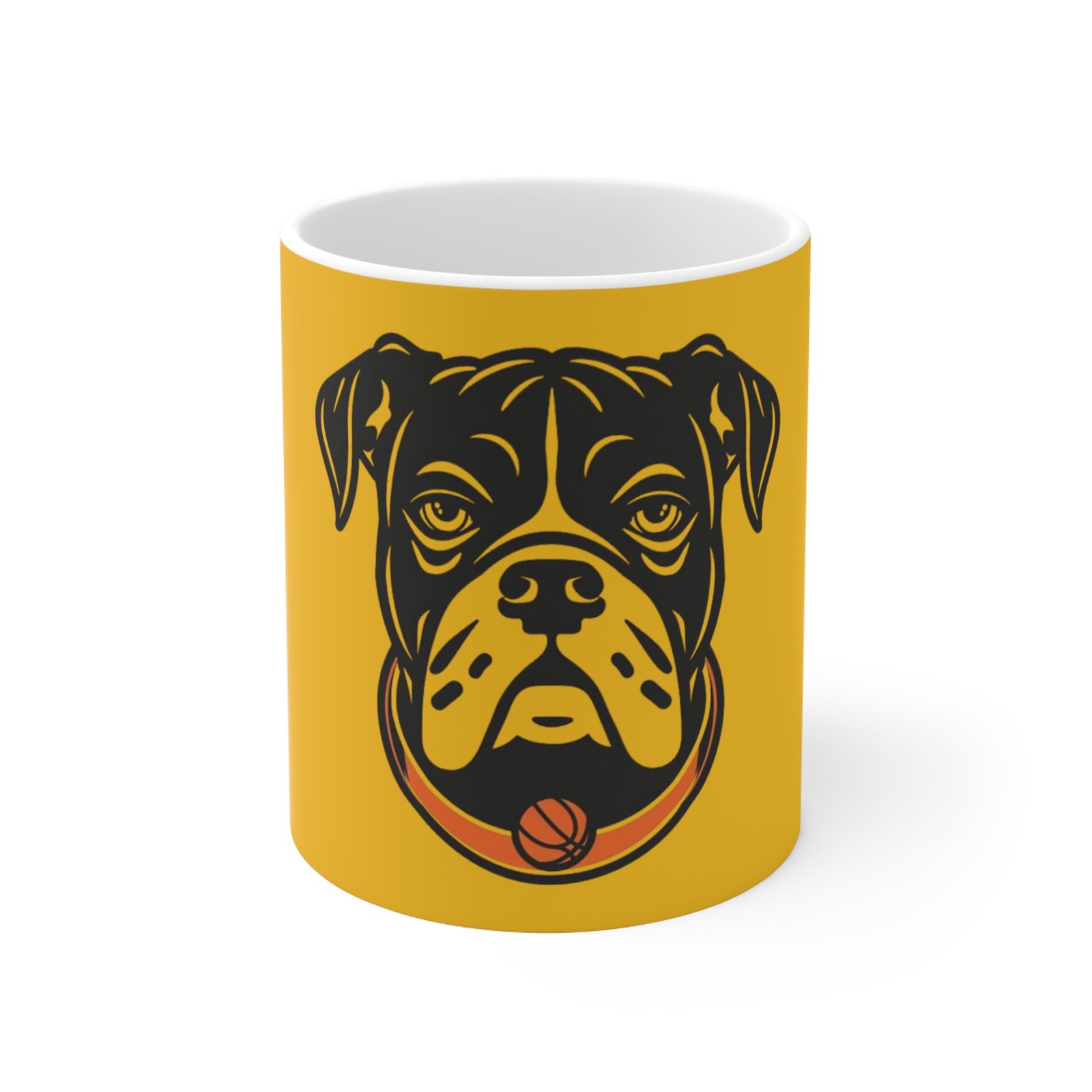 Bull Terrier Ceramic Coffee Cups, 11oz, 15oz