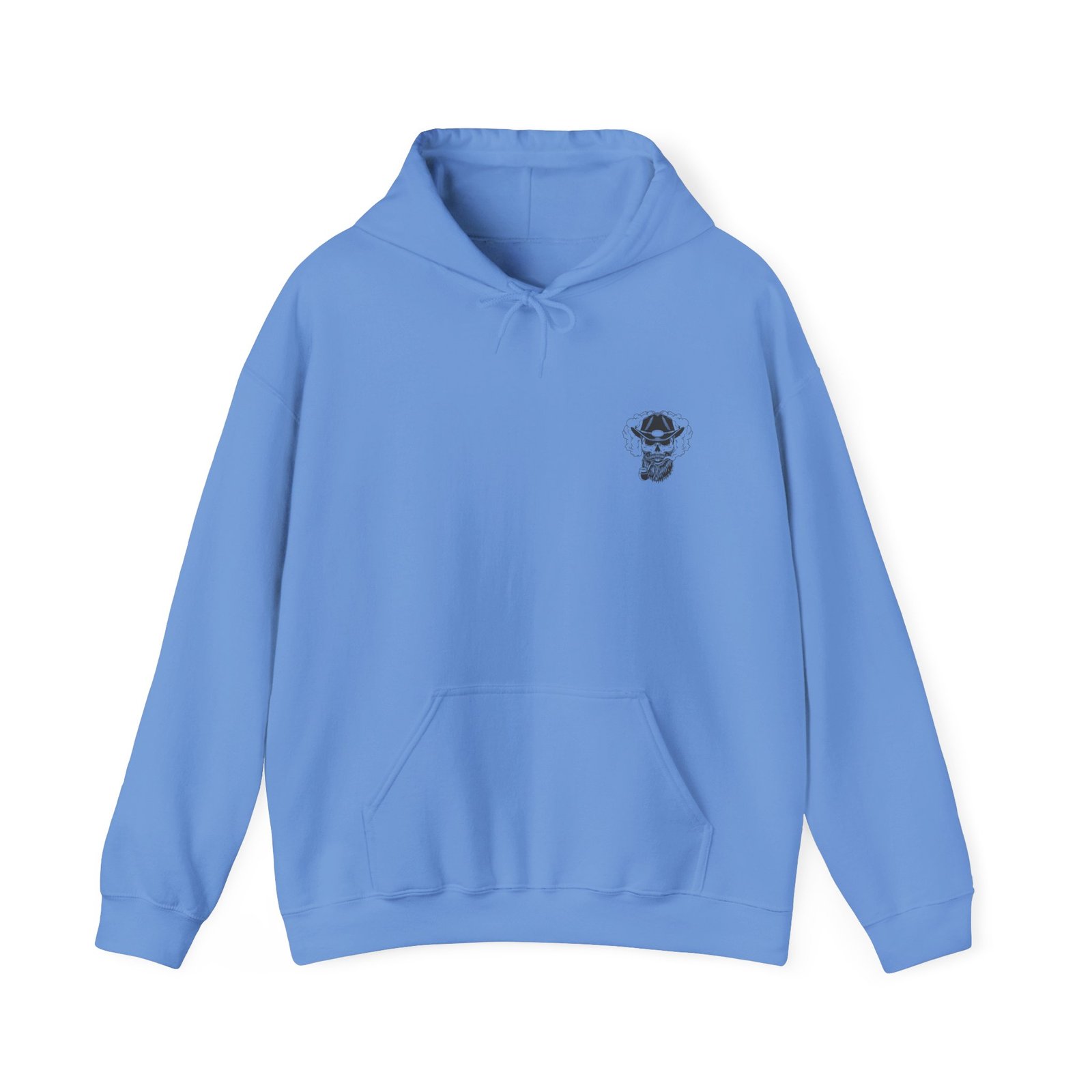 Gangster Skull Tattoo Hooded Sweatshirt. Unisex Heavy Blend™ Hooded Sweatshirt - Image 45