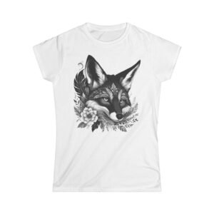 Fox Tattoo Soft  style Tshirt