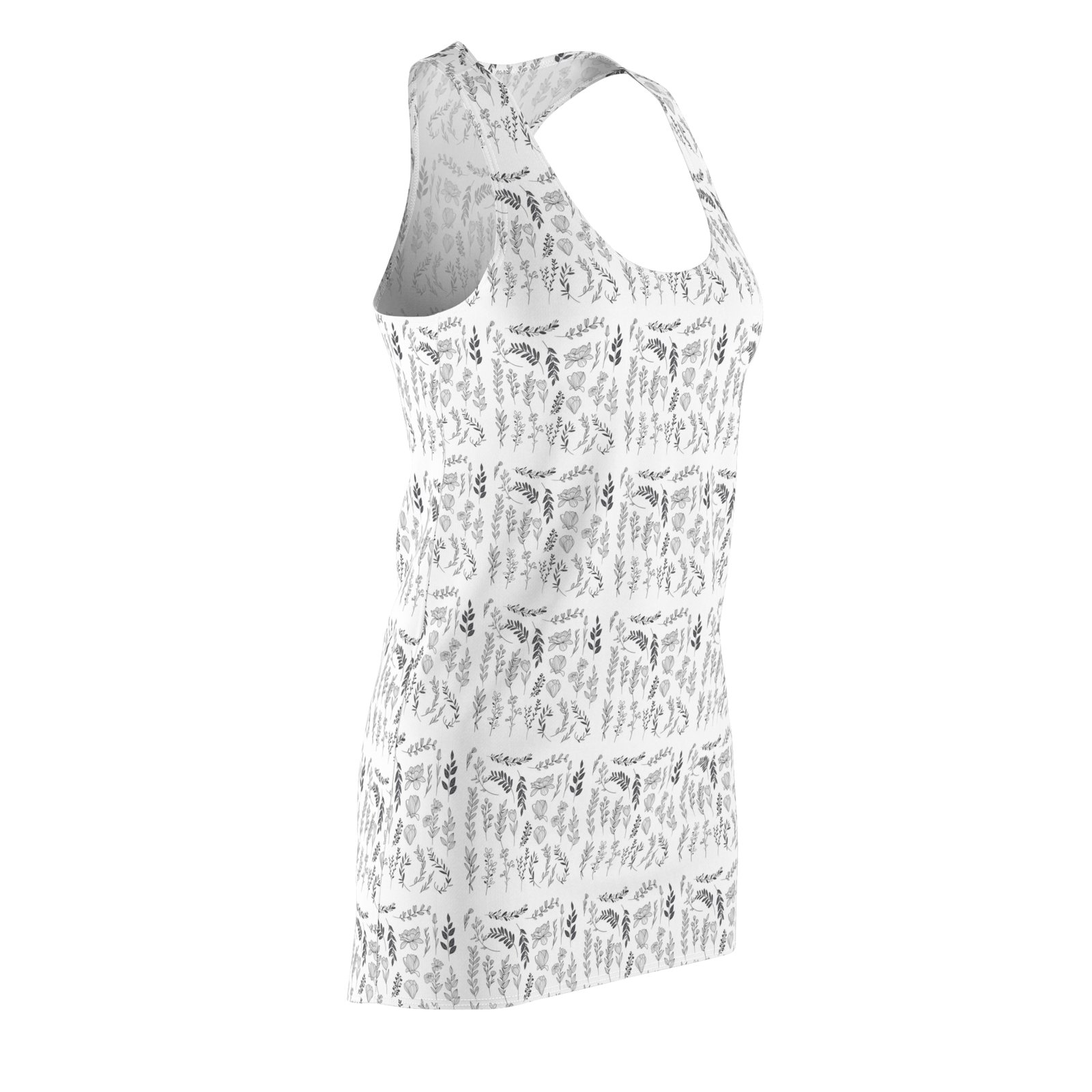 Patterns Racerback Dress - Elegant Summer Fashion for Women - Image 3