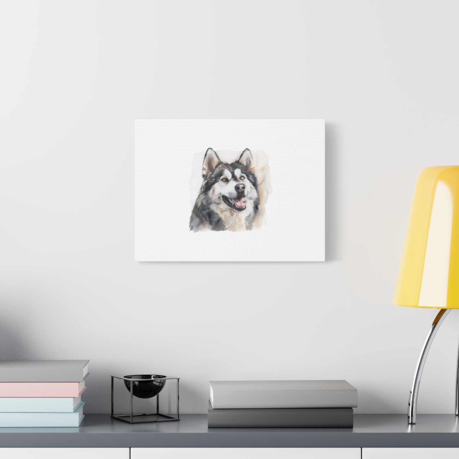 Husky Dog Canvas Art - 1.25" Stretched Matte Print for Pet Lovers - Image 15
