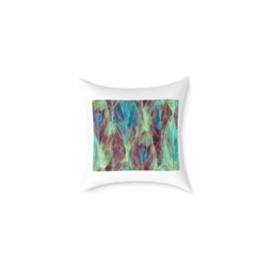 Pea cock Prin t Cushion G ift Square Poly Canvas Pillow Pea cock Prin t , G ift Cushion, Lounge Cushion, Bedroom Cushion, Cushion G ift , ,