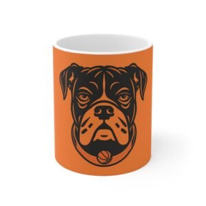 Bull Terrier Ceramic Coffee Cups, 11oz, 15oz