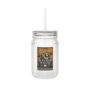 Classic Cars Mason Jar