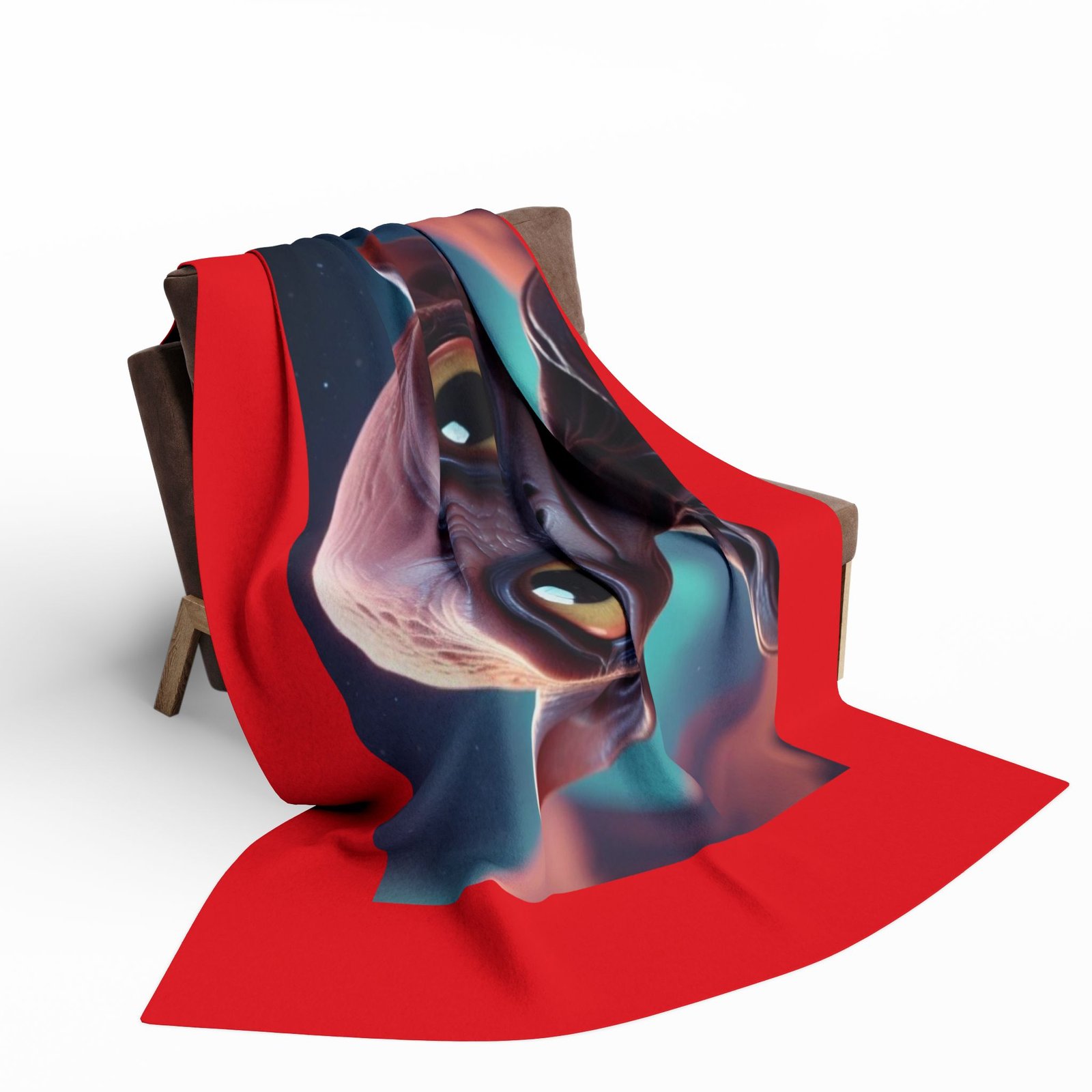 Alien Arctic Fleece Blanket 08 - Image 12