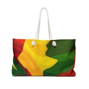 Jamaica Rasta Reggae  Pattern Stylish Women Weekender Bag
