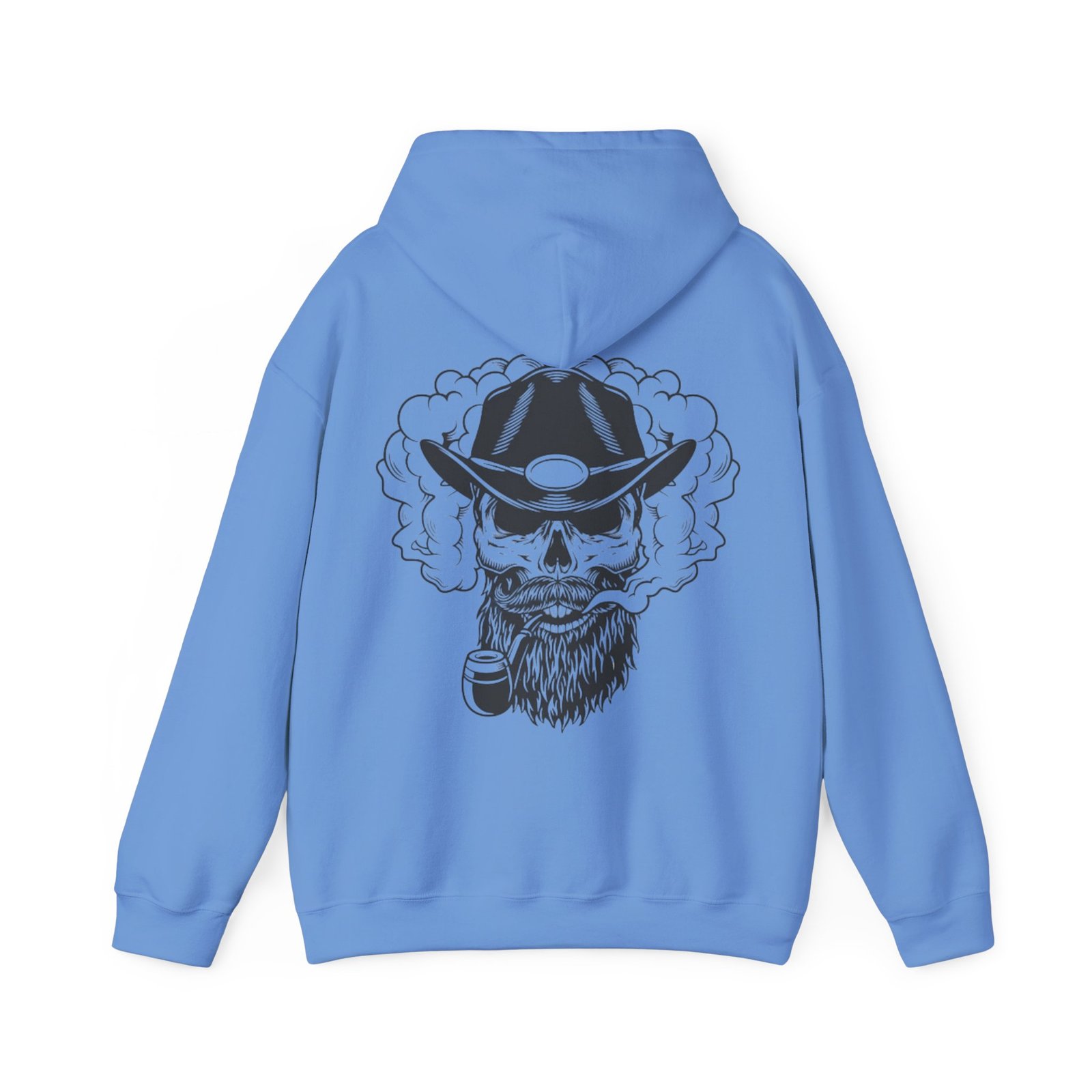 Gangster Skull Tattoo Hooded Sweatshirt. Unisex Heavy Blend™ Hooded Sweatshirt - Image 46
