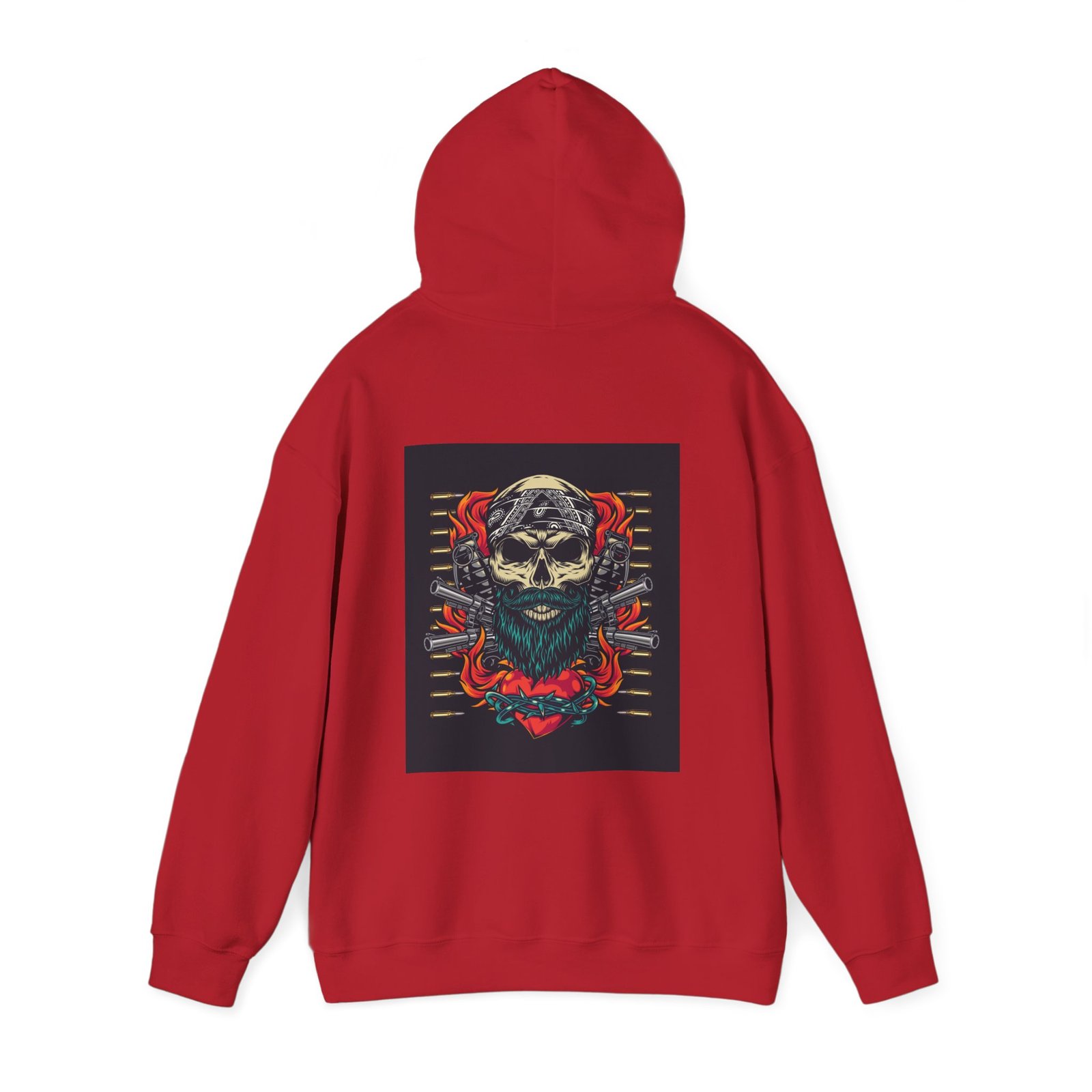 Skull Tattoo Unisex Heavy Blend™ Hooded Sweatshirt - Image 63