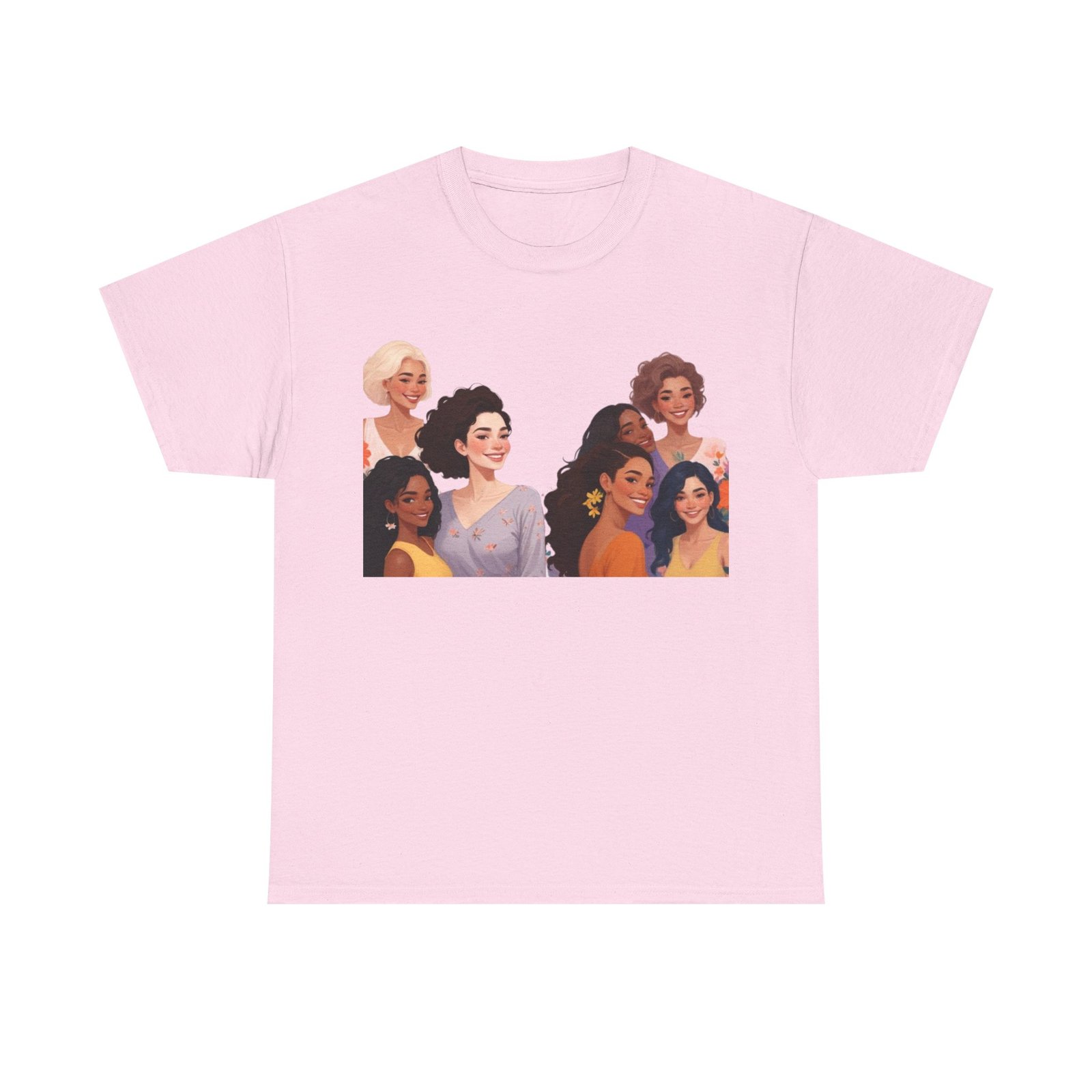 Friendly Unisex Heavy Cotton Tee - Image 61
