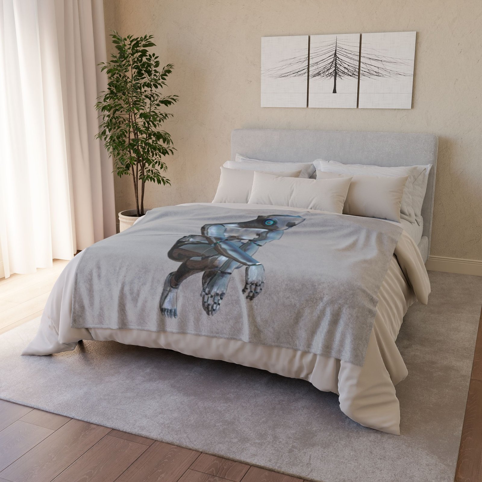 Sci fi Soft Polyester Blanket - Image 8