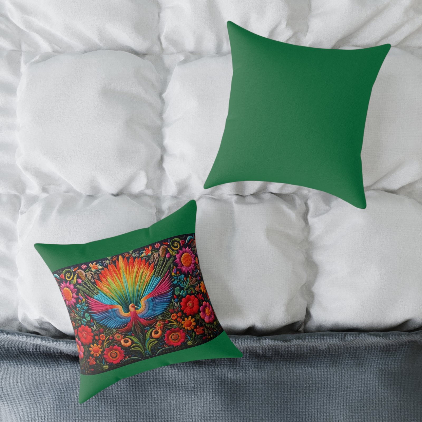 Mexico Square Poly Canvas Pillow - Image 8