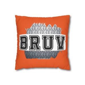 Bruv Square Poly Canvas Pillowcase