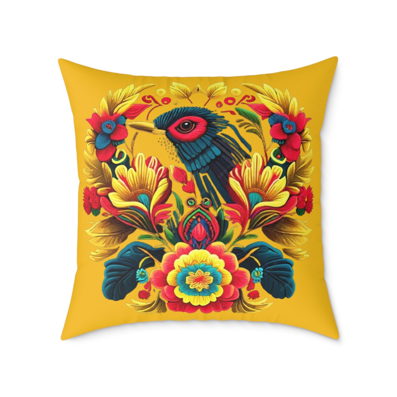 Mexico Square Poly Canvas Pillow - Image 17