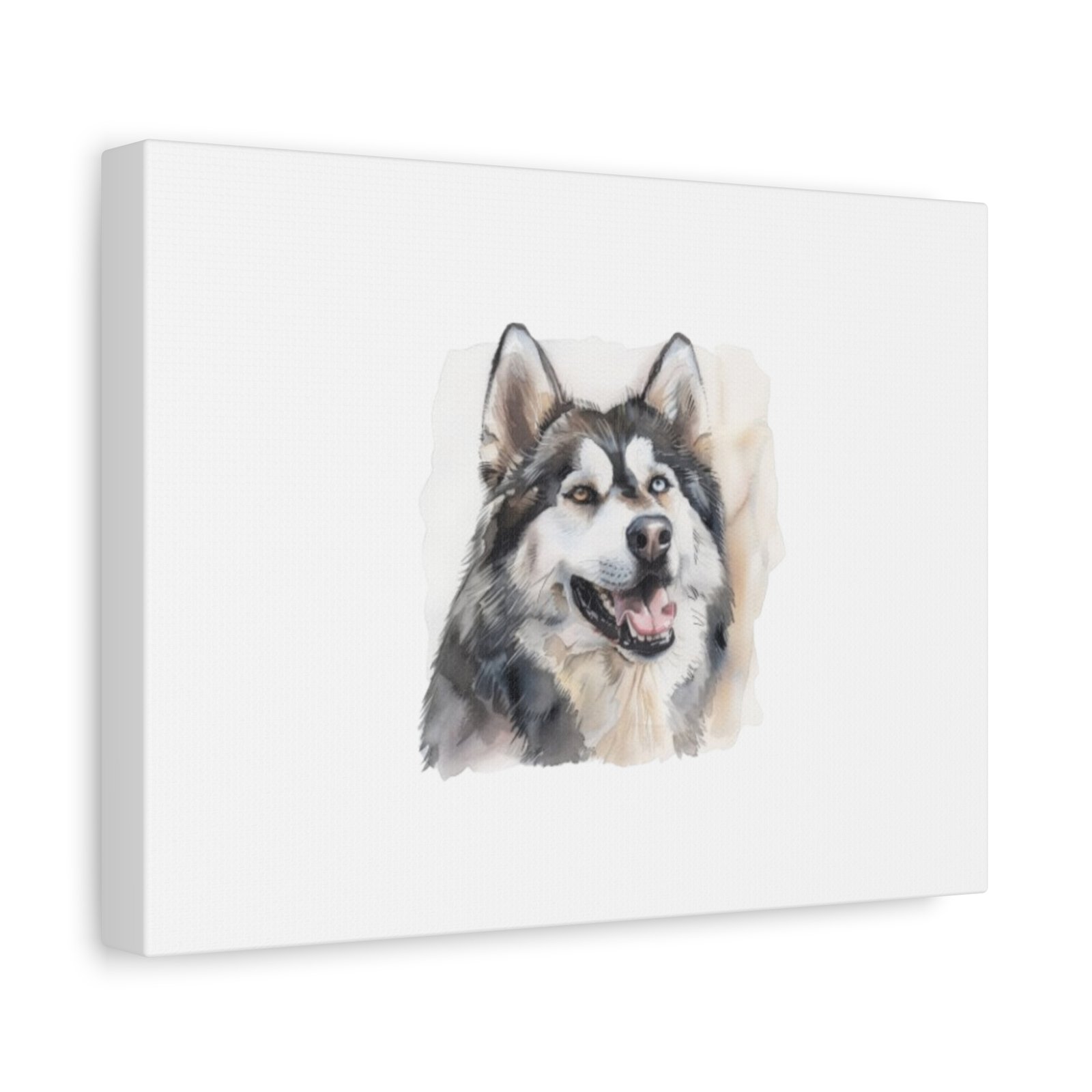 Husky Dog Canvas Art - 1.25" Stretched Matte Print for Pet Lovers - Image 6