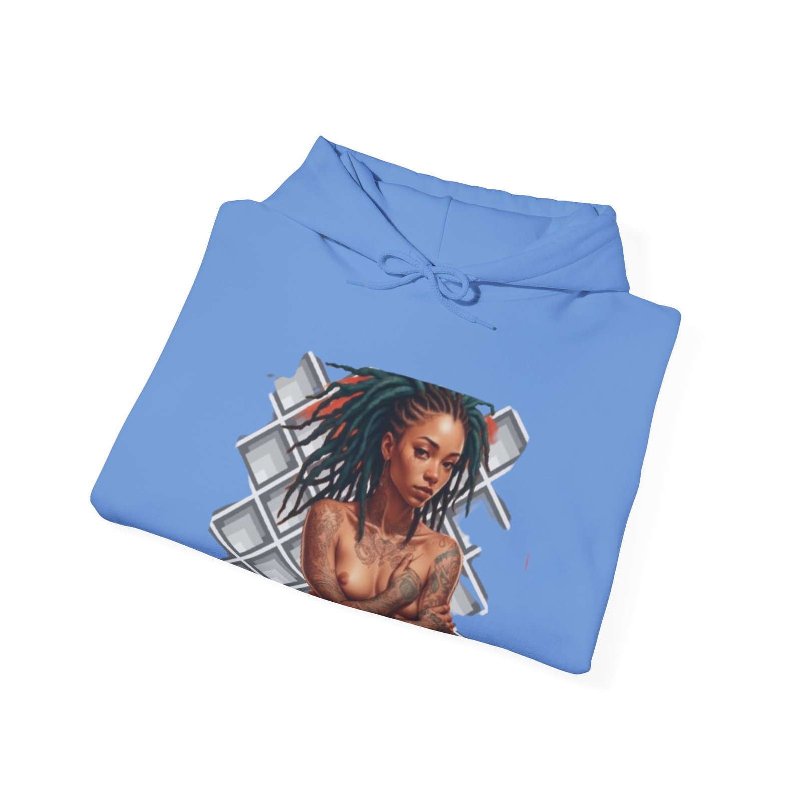 Dreadlocks Unisex Heavy Blend™ Hooded Sweatshirt - Image 48