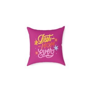 Best MumSquare Poly Canvas Pillow