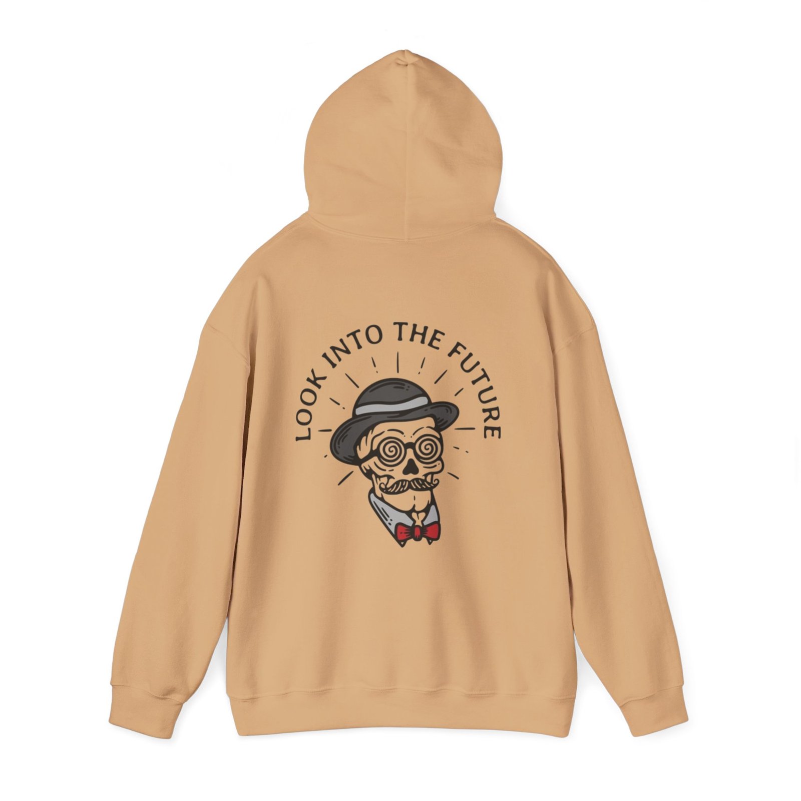 Gangster Skull Tattoo Hooded Sweatshirt. Unisex Heavy Blend™ Hooded Sweatshirt - Image 19