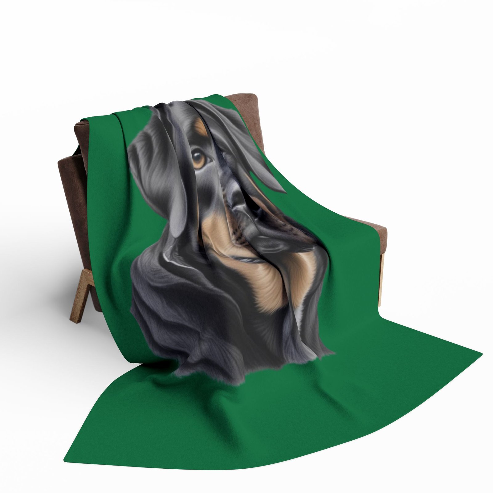 Rottweiller Puppy Arctic Fleece Blanket 08 - Image 12