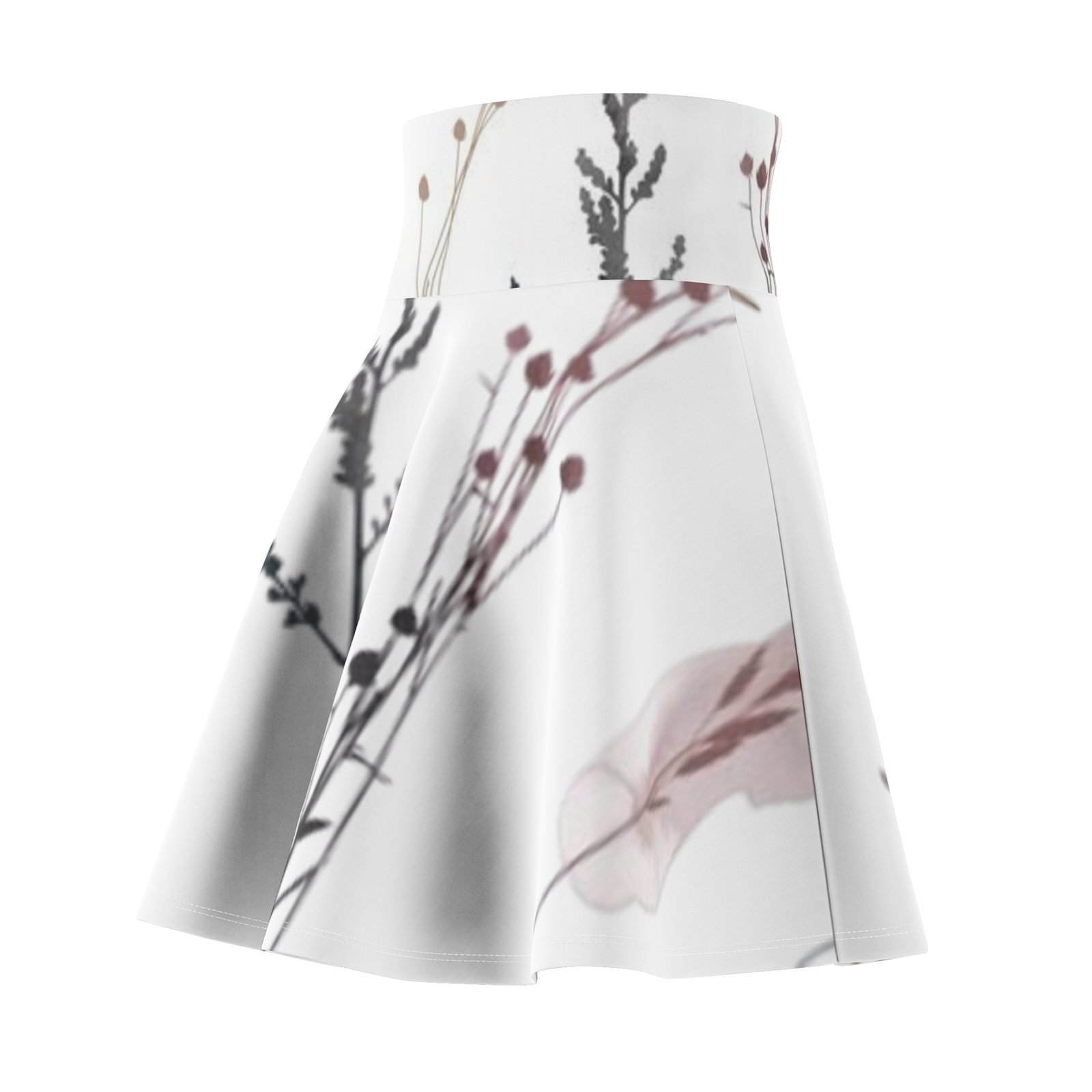 Print Women's Skater Skirt - Boho Chic Style for Spring & Summer - Image 4