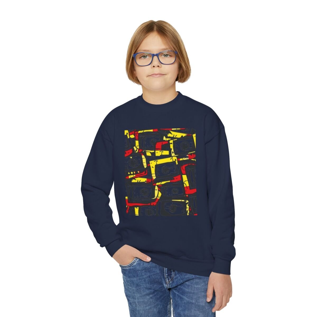 Another Level Brand Youth Crewneck Sweatshirt - Image 31
