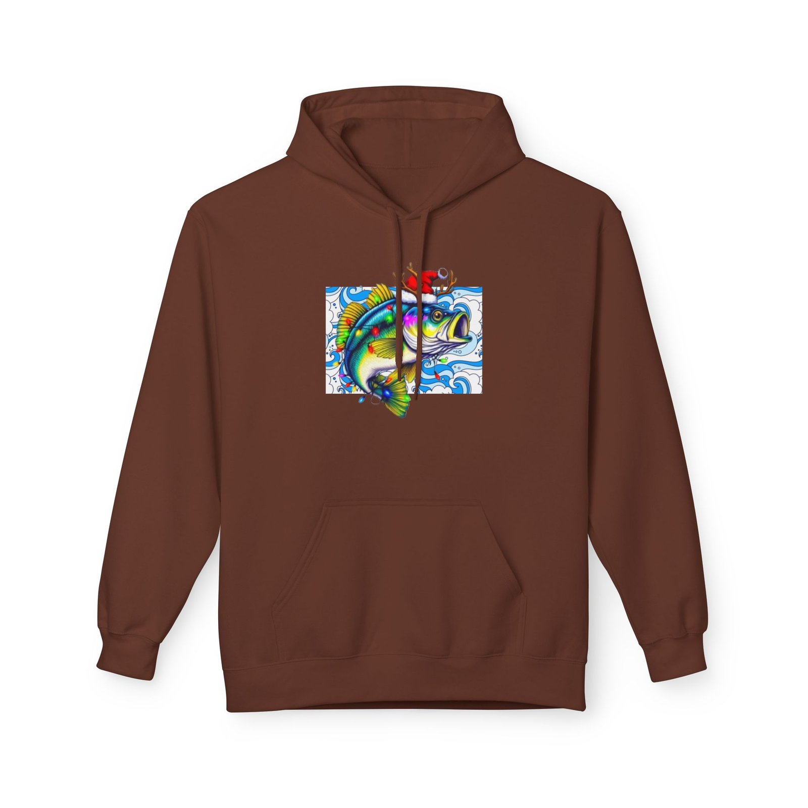 Fishing Adventure Water Sport Fleece Hoodie | Perfect Gift for Anglers, Outdoor Enthusiasts, Fishing Trips, Birthdays, and Summer - Image 5