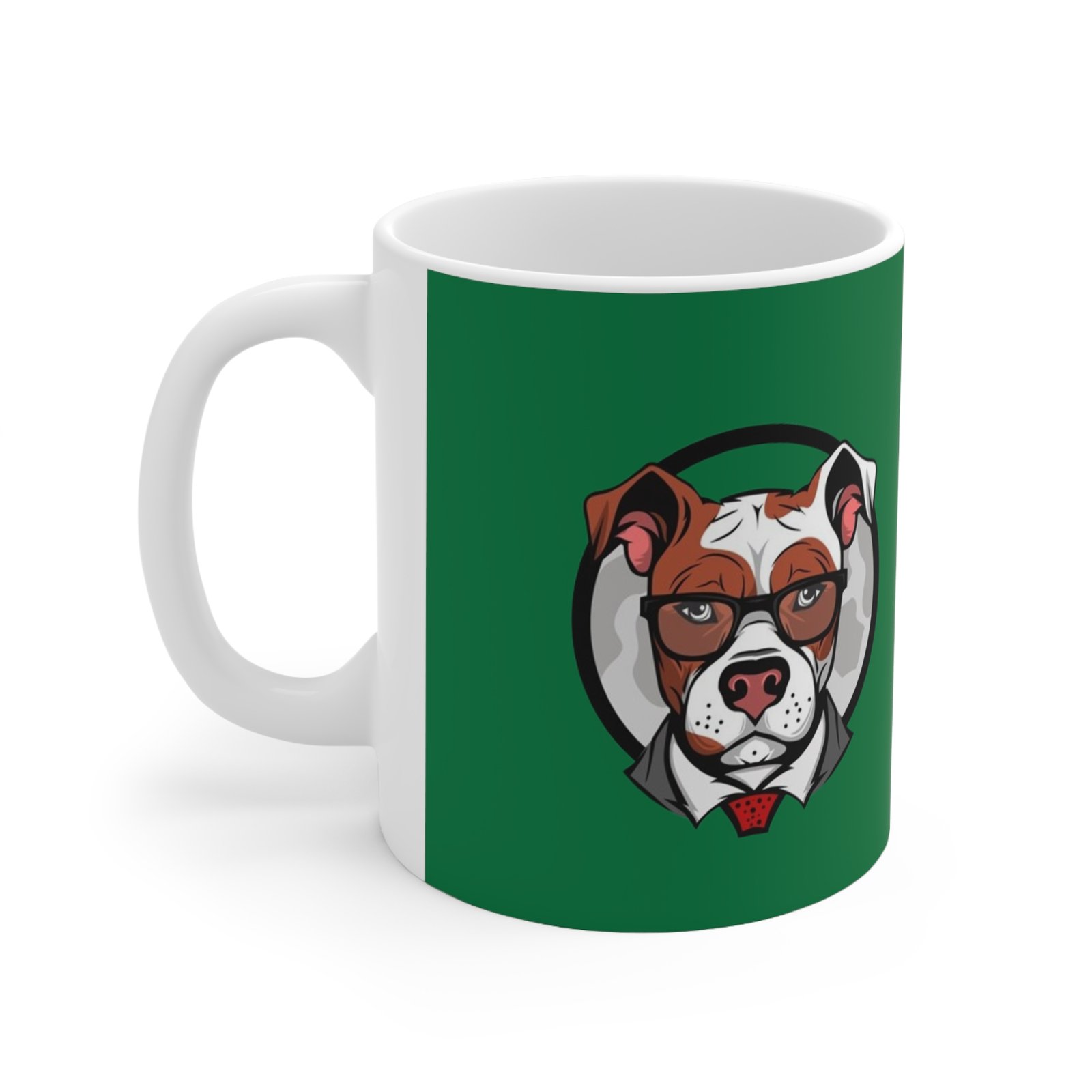 Bull Terrior Ceramic Coffee Cups, 11oz, 15oz - Image 2