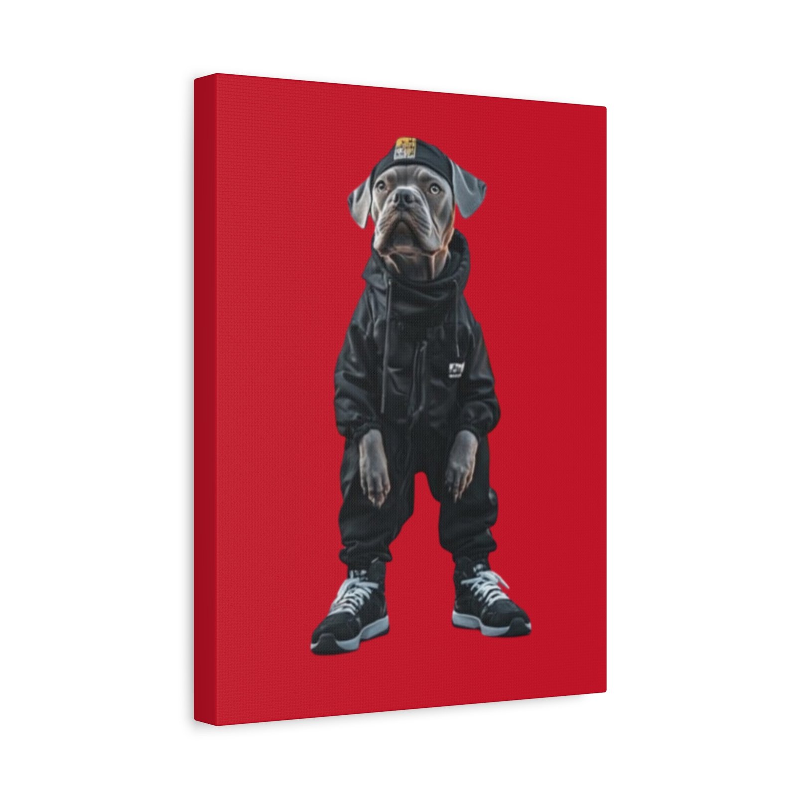 Gangster Dog Art Canvas Print - Modern Home Decor - Image 6